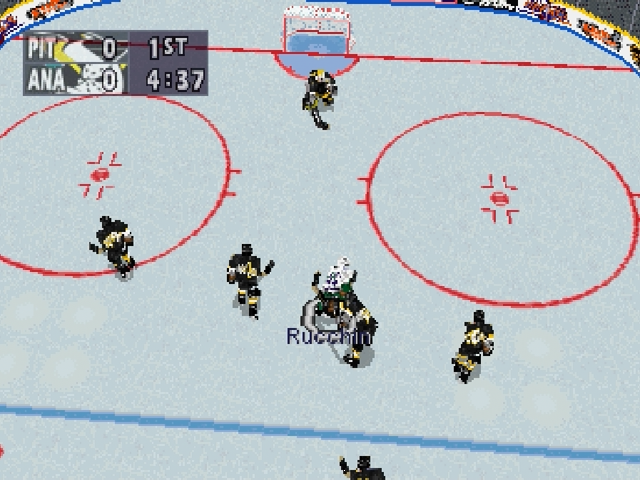 NHL All-Star Hockey '98 screenshot 3 for Sega Saturn